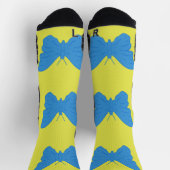 Chaussette de sport à équipage avec le drapeau de (Haut)