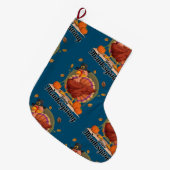 Chaussette de Thanksgiving joyeux (Devant (Accrochage))