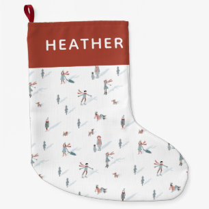 Chaussette de vacances d'hiver de ski