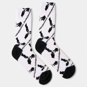 Chaussette Décideur de jeu de main Pierre Feuille Ciseaux Équ (Droite)