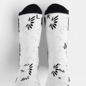 Chaussette Décor, Fumée (Haut)