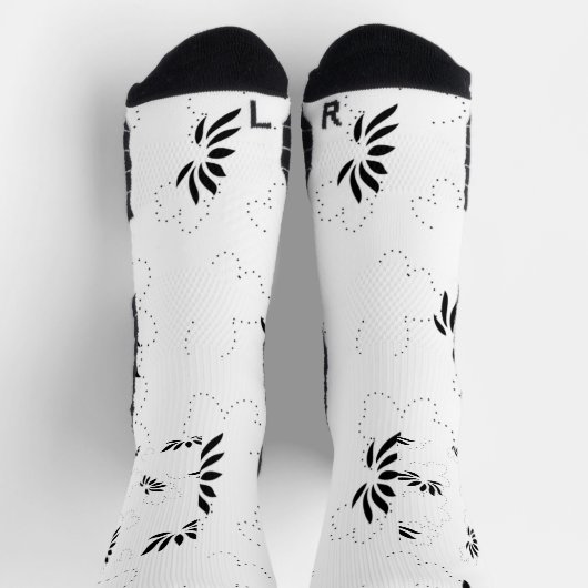 Chaussette Décor, Fumée (Haut)