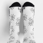 Chaussette Décoratif, Davy Grey (Haut)