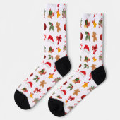 Chaussette Décorations de Noël (Gauche)