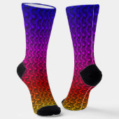 Chaussette Dégradé arc-en-ciel Pangolin chaussettes d'équipag (Angulaire)
