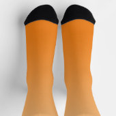 Chaussette Dégradé d'orange clair à foncé (Haut)