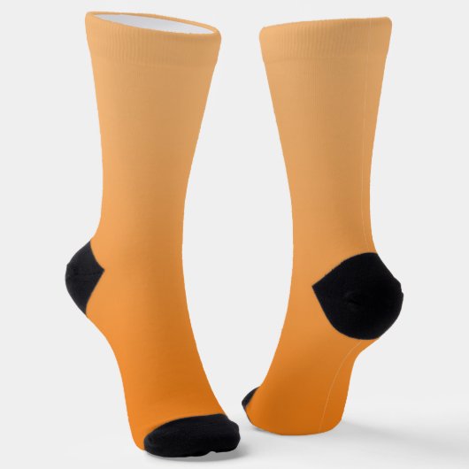 Chaussette Dégradé d'orange clair à foncé (Angulaire)