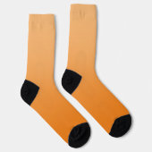 Chaussette Dégradé d'orange clair à foncé (Droite)