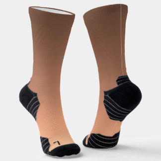 Chaussette Dégradé pêche - clair à profond | Humeurs saisonni