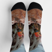 Chaussette Déjeuner Avec Gorille, Chaussettes D'Équipage (Haut)