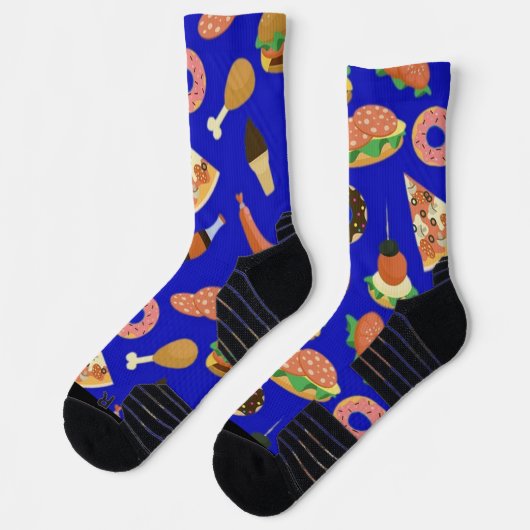 Chaussette Délai de collation bleu (Gauche)