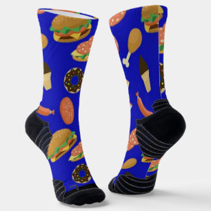 Chaussette Délai de collation bleu