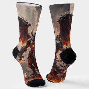 Chaussette Démon mythique