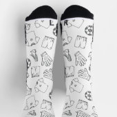 chaussette d'équipage en édition limitée mignonne (Haut)