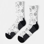 chaussette d'équipage en édition limitée mignonne (Gauche)