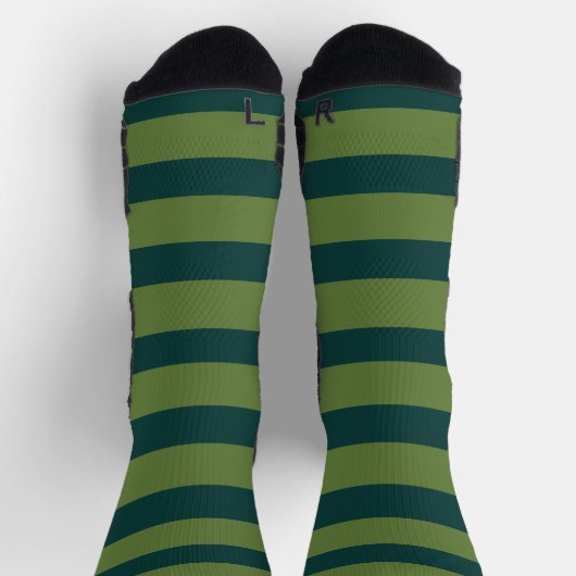Chaussette Des éclats de marécages de jungle (Haut)