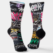 Chaussette des écrits colorés et fous (Angulaire)