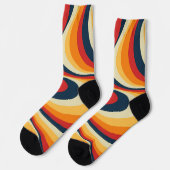 Chaussette Design abstrait et coloré (Gauche)