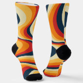 Chaussette Design abstrait et coloré (Angulaire)