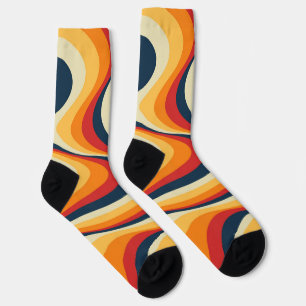 Chaussette Design abstrait et coloré