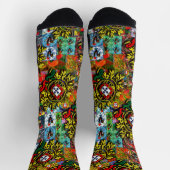Chaussette Design d'art populaire portugais (Haut)