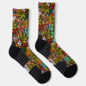 Chaussette Design d'art populaire portugais (Droite)