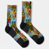 Chaussette Design d'art populaire portugais (Droite)