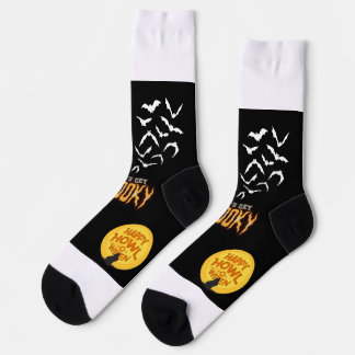 Chaussette Design Halloween éffrayant