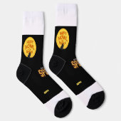 Chaussette Design Halloween éffrayant (Droite)