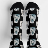 Chaussette Design Motif animal de l'ours polaire (Haut)