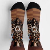Chaussette Design steampunk mignon (Haut)