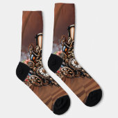 Chaussette Design steampunk mignon (Droite)