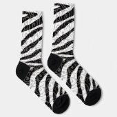Chaussette Design tourbillonnant Zebra (Droite)