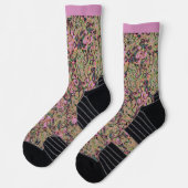 Chaussette Design Victoria Chic-Pink du Vieux-Monde (Gauche)