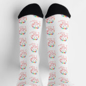 Chaussette Design Your Own Custom Socks with Your Child's Art (Haut)