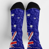 Chaussette Dessin du drapeau australien (Haut)