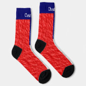 Chaussette Dessin du drapeau chilien (Droite)