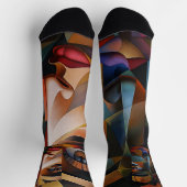 Chaussette dessin réaliste (Haut)