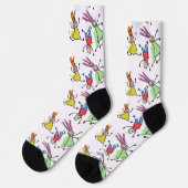 Chaussette Dessins d'enfants sur (Gauche)
