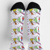 Chaussette Dessins d'enfants sur (Haut)