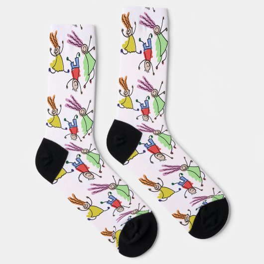 Chaussette Dessins d'enfants sur (Droite)