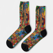 Chaussette dessins portugais (Gauche)