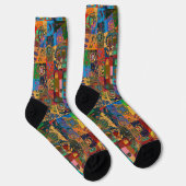 Chaussette dessins portugais (Droite)
