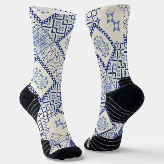 Chaussette dessins portugais (Angulaire)