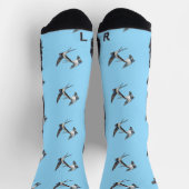 Chaussette Deux hirondelles rustiques à haute performance ath (Haut)