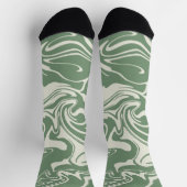 Chaussette Déversement - Vert (Haut)
