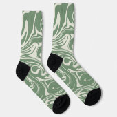 Chaussette Déversement - Vert (Droite)