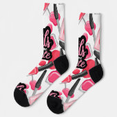 Chaussette devis de salon de manucure (Gauche)