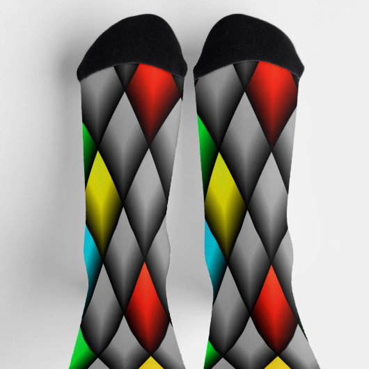 Chaussette Diamant coloré (Haut)