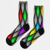 Chaussette Diamant coloré (Gauche)